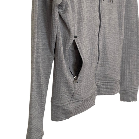 Peter Millar Women’s Gray Full Zip Hoodie XS Stretch Performance Jacket - Picture 3 of 10